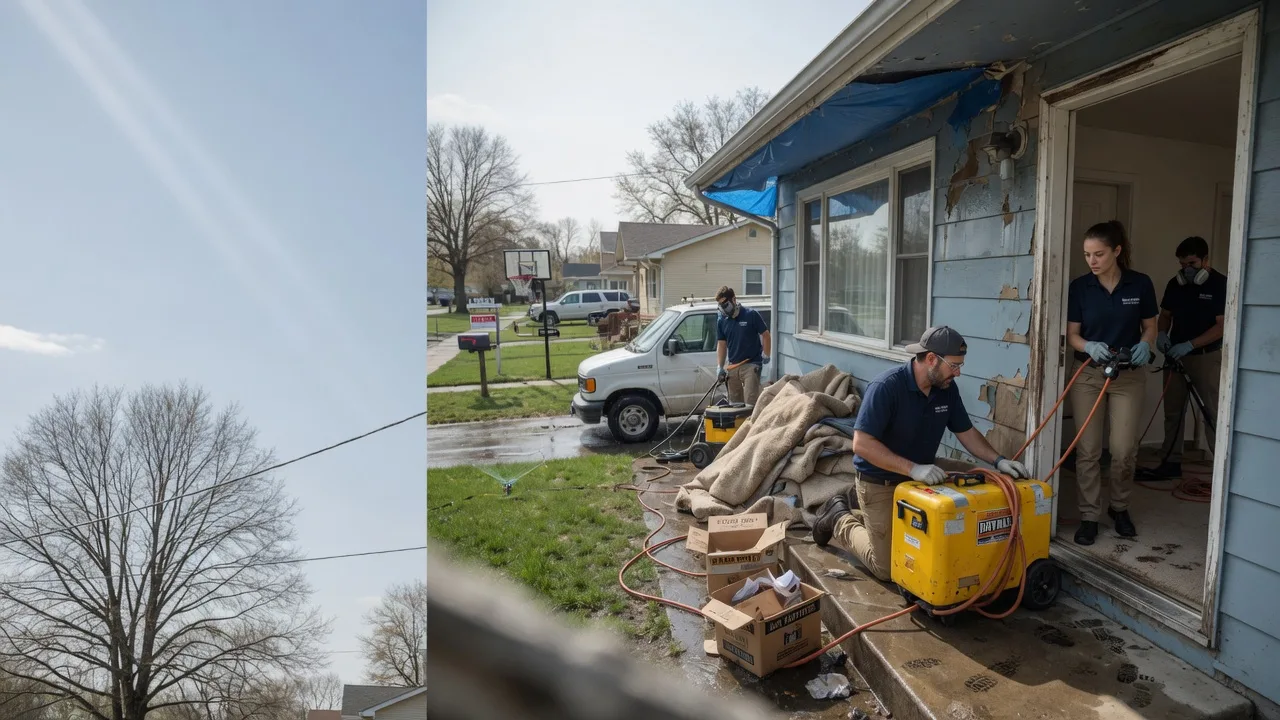 Basement Flood Cleanup in Madisonburg, PA near me